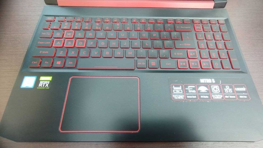 Ігровий ноутбук Acer nitro 5  RTX 2060 \ i5 9300h \ 16gb \ 144 Hz
