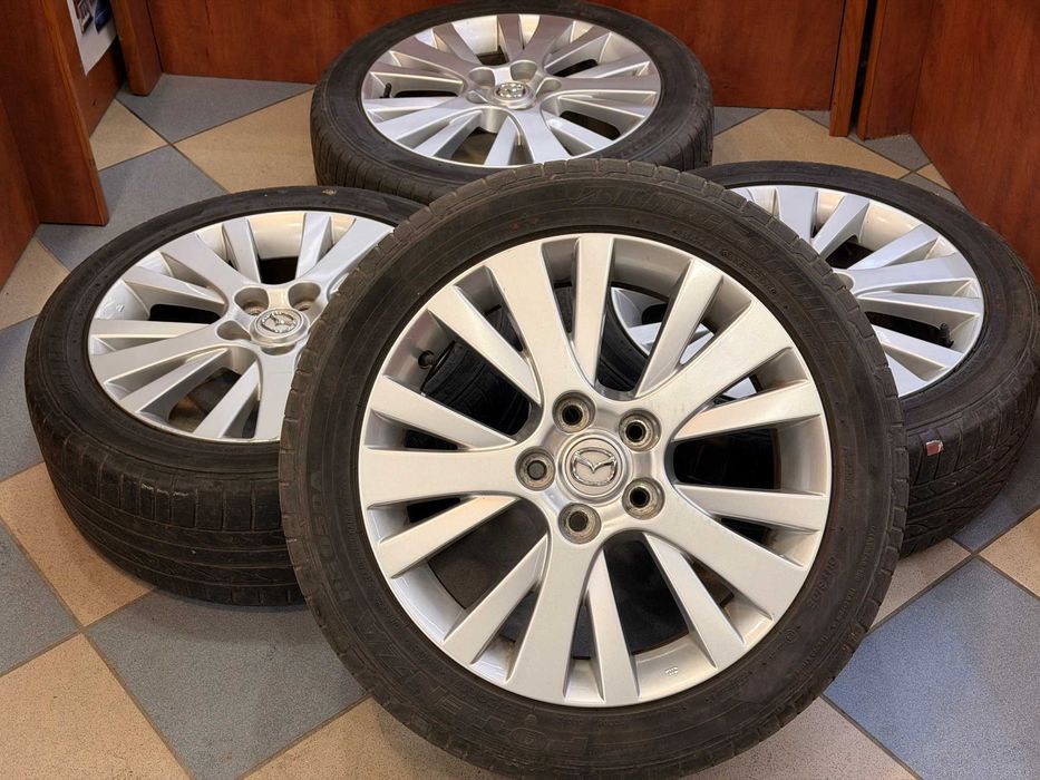 Alufelgi Oryginalne 17 5x114,3 MAZDA CX5 CX7 MX5 6 3 CX3 Premacy Felgi