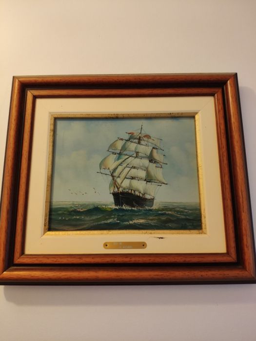 Vendo Quadros pintados Óleo excele8nte qualidade estado novo vários ta