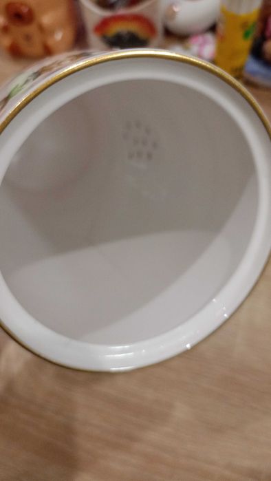 Це вінтажний кавник ,чайник Spode у візерунку "Provence