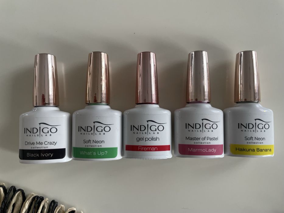 Lakiery hybrydowe indigo