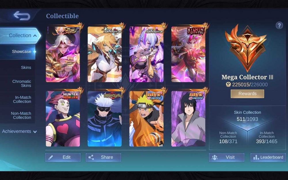 Продам ТОП акаунт Mobile Legends