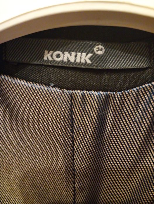 Marynarka męska czarna Konik rozmiar XL