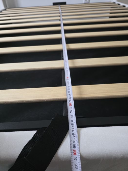 Cama com arrumação 160x200 – branca, nova (nunca usada)