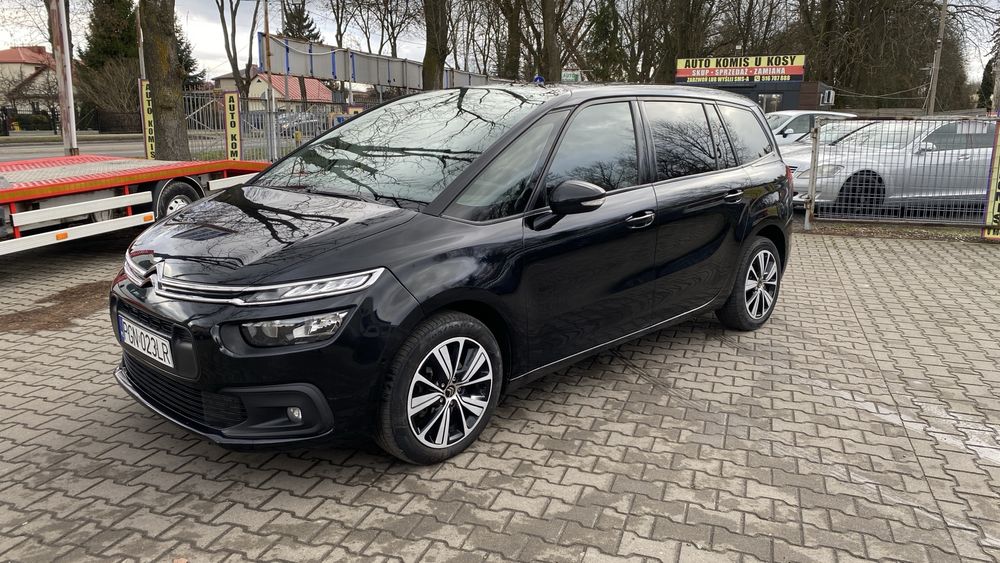 Citroen Grand Picasso 1.6 HDI 120 KM 7 osób 17 rok Zamiana