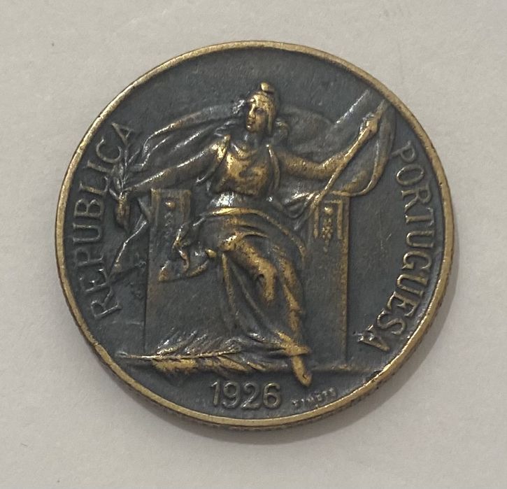 1 Escudo Coin 1926 MBC