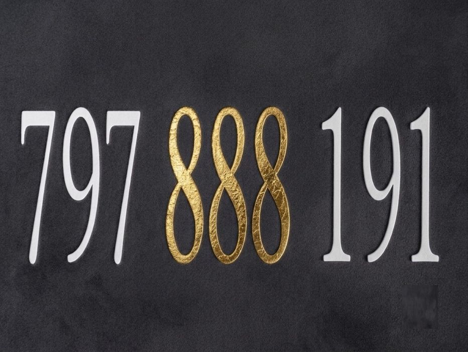 Złoty Numer NJU 797-888-191 Nowy (AAA)