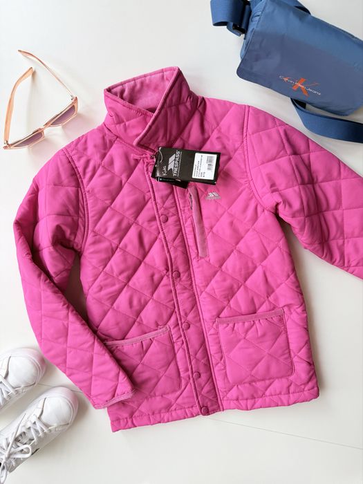 Куртка демі для дівчинки стьобана 9-10 р