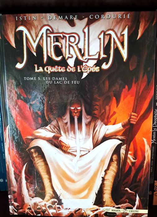 BD – Istin/Lambert, Demare, Goux & Vukić – Universo Merlin (francês)