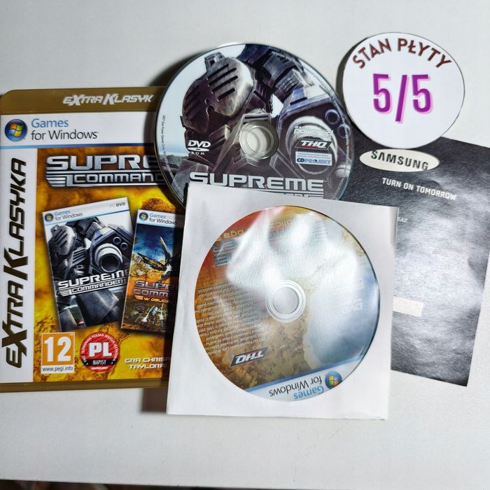 Gra PC - Supreme commander - złota edycja