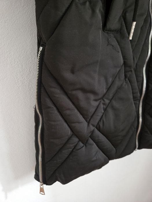 Blue Vanilla czarna kamizelka pikowana rozmiar S