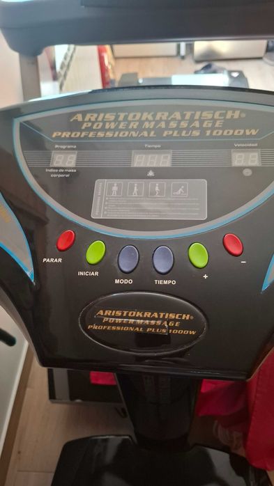 Plataforma vibratória de ginástica