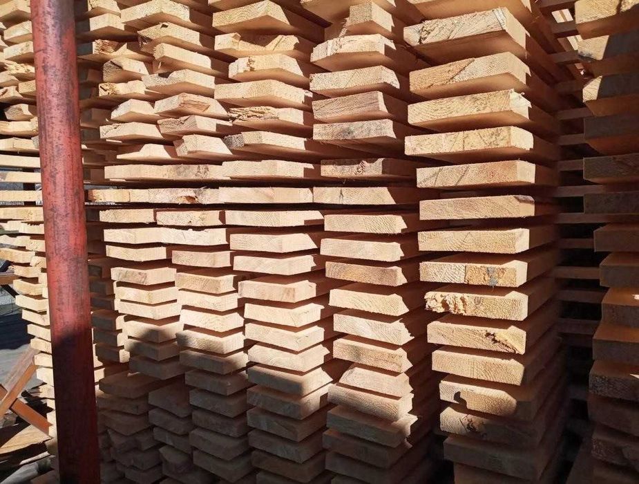 Пиломатеріали від 5м.куб, Дошка 150*30*3м (брус, рейка, кроква, доска)