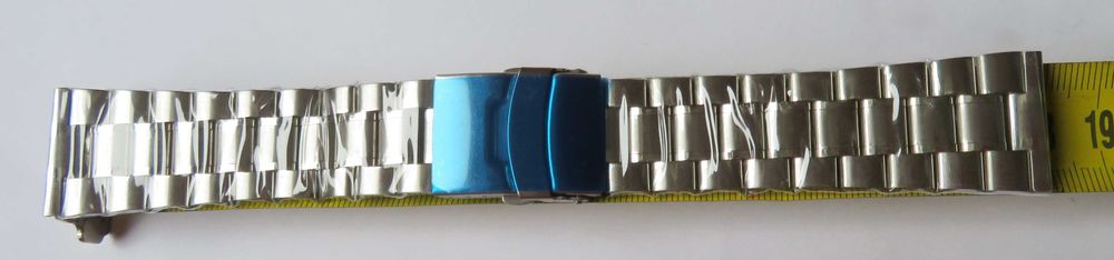 bransoleta do zegarka  stalowa    24 mm