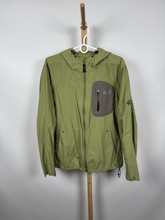 Jack Wolfskin wiatrówka lekka kurtka trekkingowa outdoor windbreaker jacket L