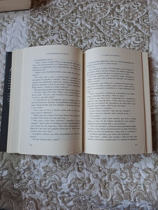 Livro "A Chave de Salomão" de José Rodrigues dos Santos