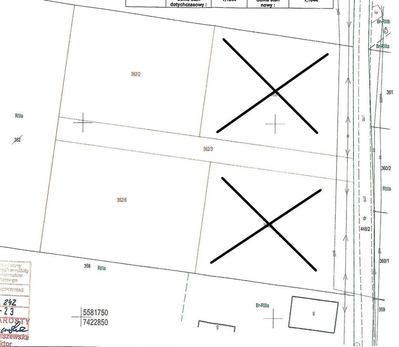 Działki budowlane okolice Miechowa.