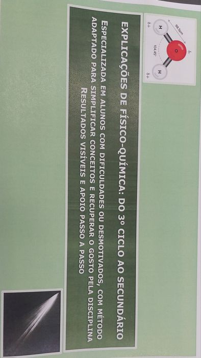 Explicações de Físico-Química: 3° Ciclo e Ensino Secundário