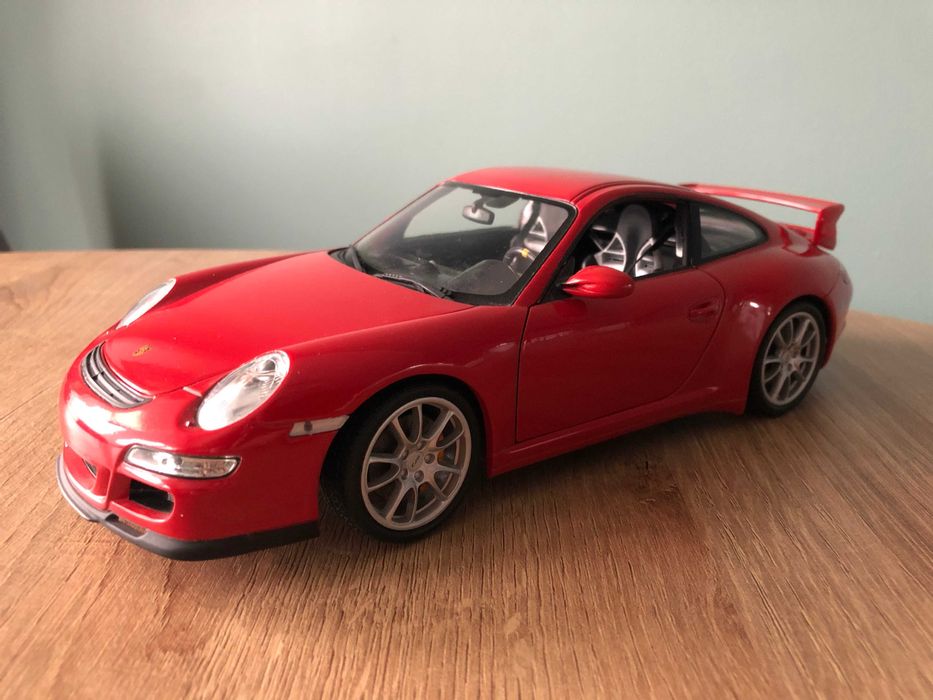 1:18 Porsche 911 GT3 997 1/18 model Welly, w pudełku