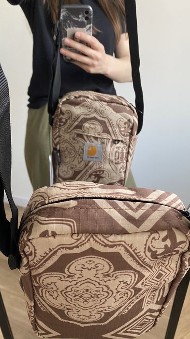 Сумка Месенджер Carhartt Verse Brown кархарт +подарунок брелок