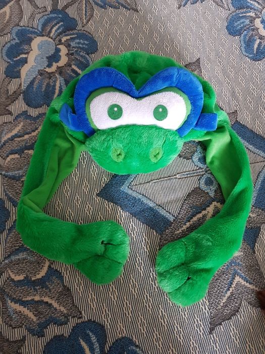 Pluszowa czapka z wizerunkiem zolwia