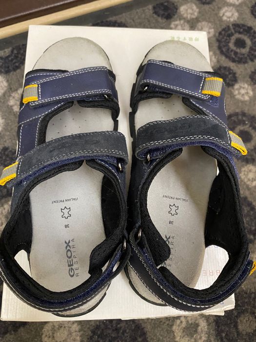 Босоножки Geox, натуральная кожа, р.38, на мальчика