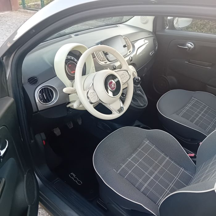 Fiat 500 1.2 Lounge Navegação Nacional  2019