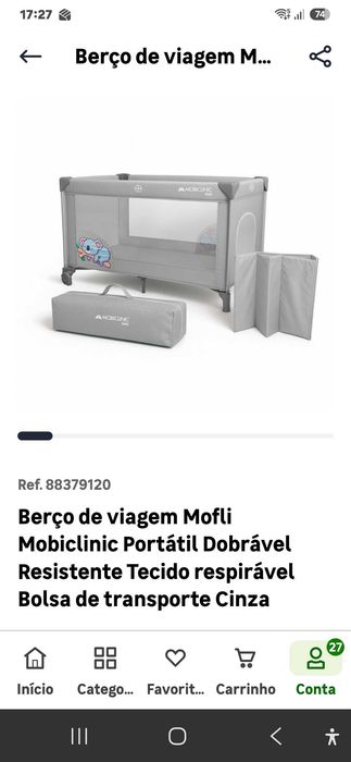 Caminha de bebé