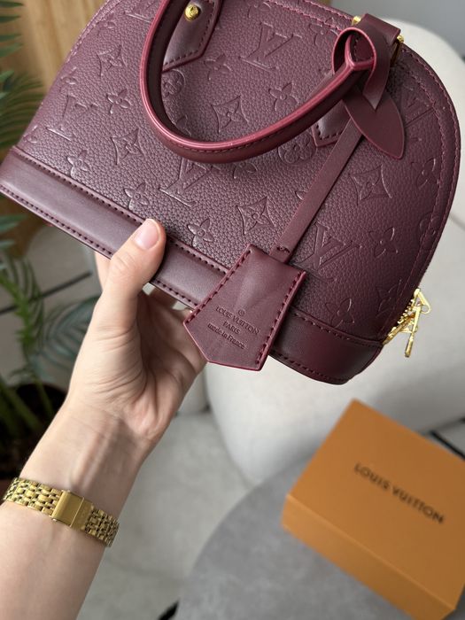 Torebka Louis Vuitton alma burgundy