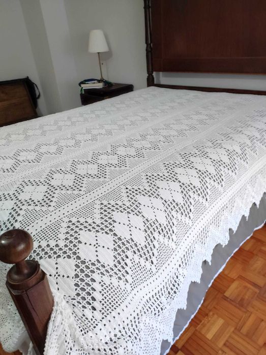 Colchas em Renda Vintage