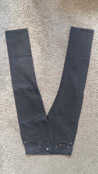 Levi's 501 Original Fit Jeans – Czarne – W33 L34
