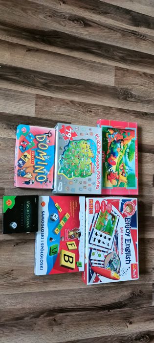 Zabawki gry edukacyjne puzzle