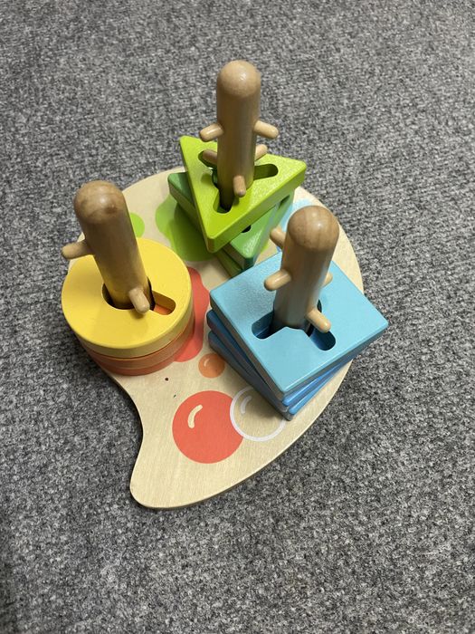 Drewniana układanka sorter