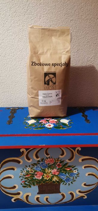 Mąka żytnia 2000 prosto z młyna bez polepszaczy 5kg