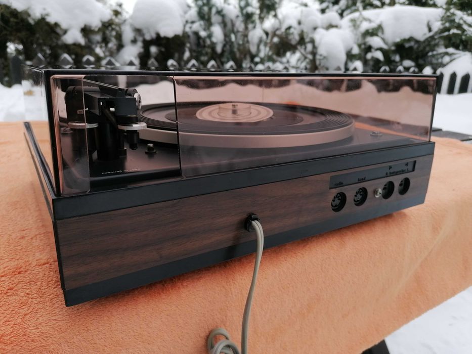 PERPETUUM EBNER PE 3010 VHS Gramofon Vintage 1972 Wkładka DUAL CDS 660