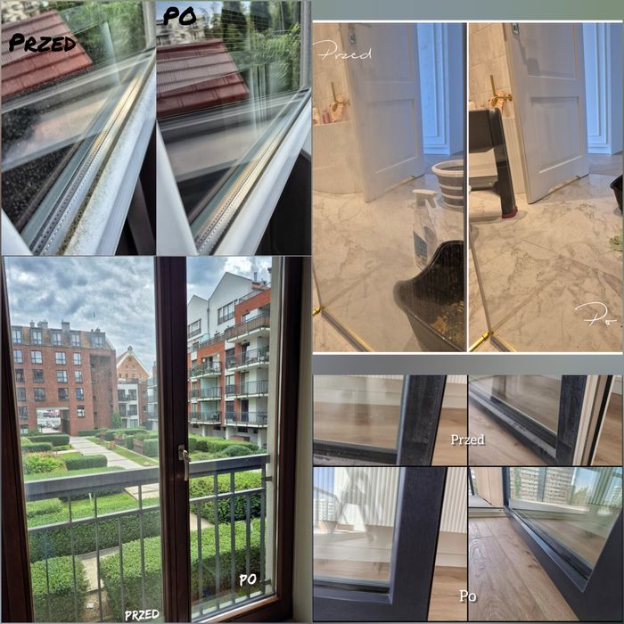 Sprzątanie mieszkań, domów, aparatemntów, biur itp.