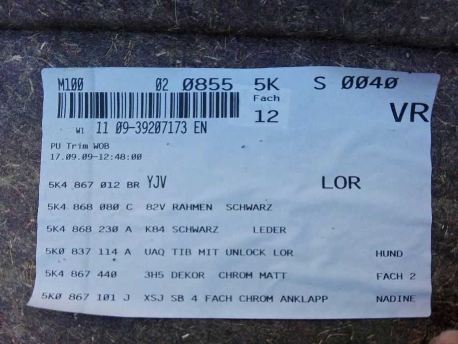 Стекло двери, 5K4 845 202 B, для Volkswagen Golf6, скло бокове Golf