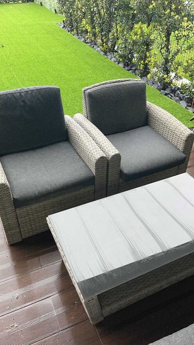 Cadeira, Sofa e Mesa exterior
