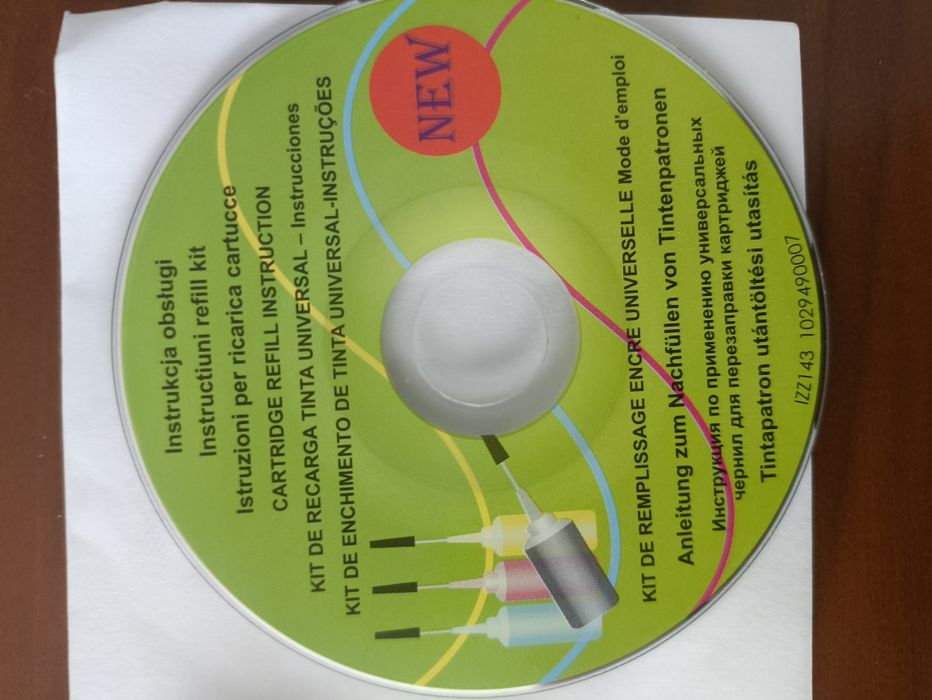 Kit tinta enchimento de tinteiros impressora + acessórios