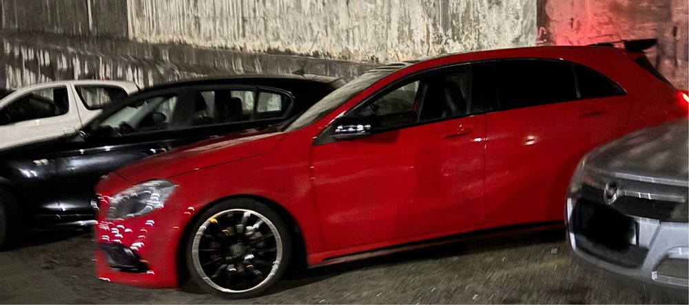 Mercedes a200 motor ABATIDO