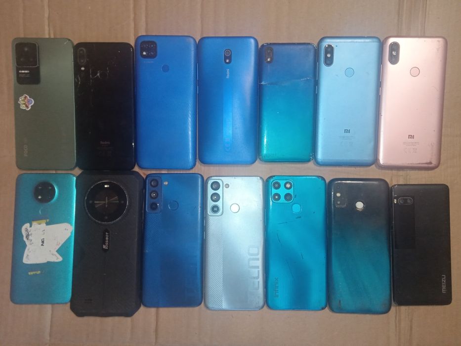 Poco F4 ; Xiaomi redmi note 7 ; 9c ; 8a ; 7a ; 6 pro ; s2 ;  Fossibot