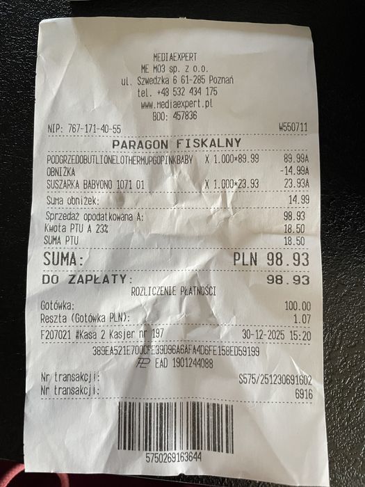 Nowy podgrzewacz do butelek Lionelo ThermUp Go z gwarancją