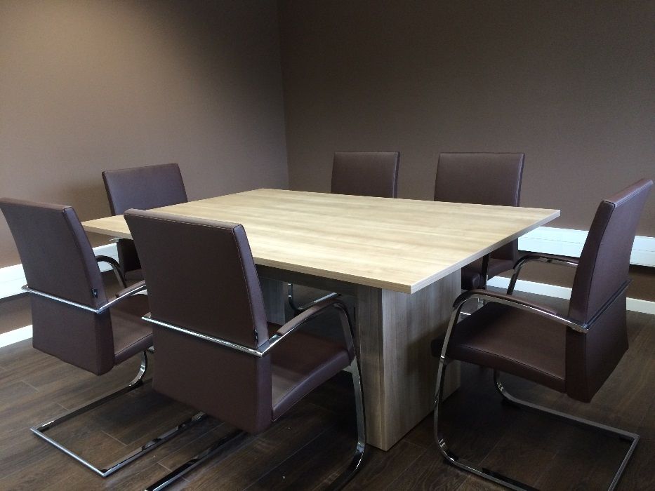 Secretária Taxus 1600x800x750mm Melamina para Escritório Novo