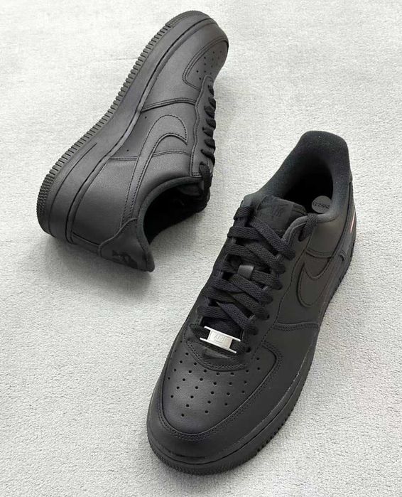 Nike Air Force 1 Low Supreme Black R.44