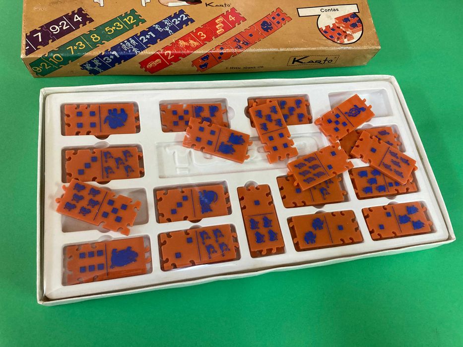 Jogo Domi Contas da marca Karto Carto Antigo