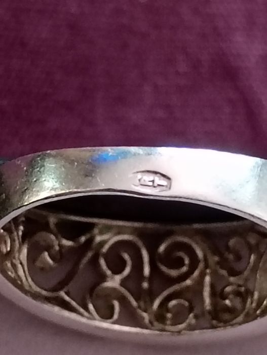 Pierścionek srebrny