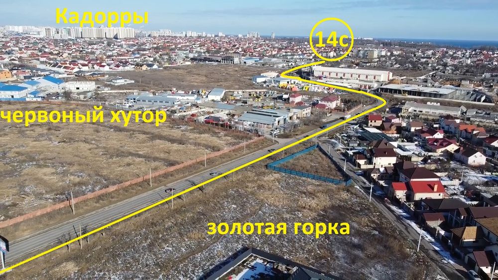 Старолюстдорфская дор. Первая линия, Фасад 61м