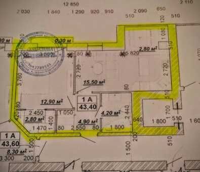 1 кім. квартира з кухнею-студією та виглядом на гори