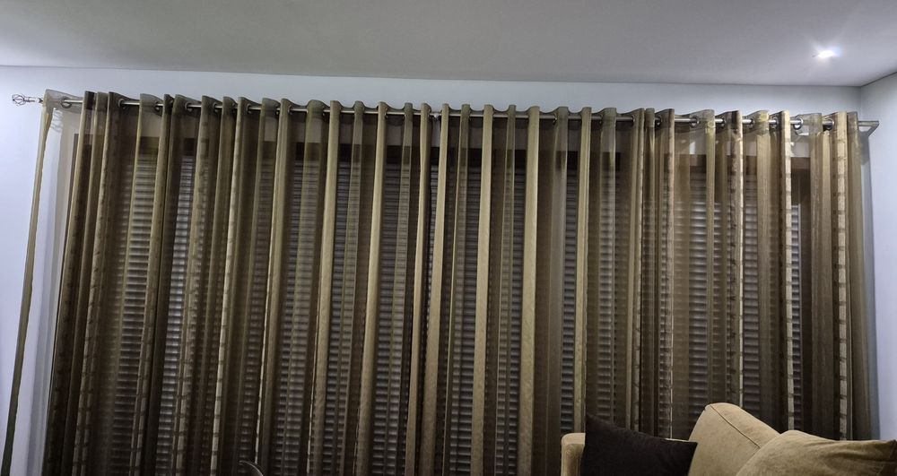 Cortinas em Organza