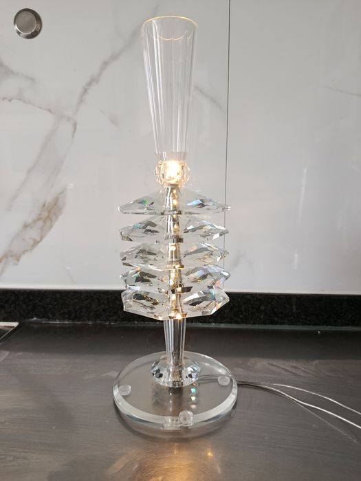 Crystal LED Table Lamp453115084412692480